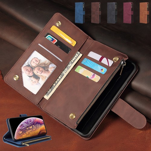 Retro leather zipper card - zipper,