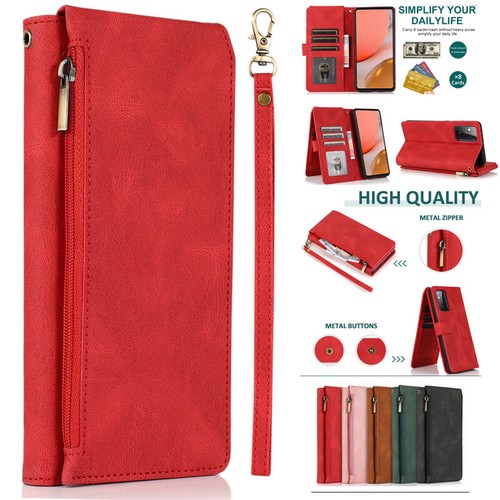 Zipper pocket flip - pocket, leather