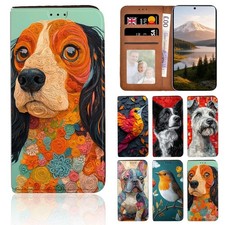 Geo Wildlife Poster Leather