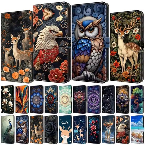 Wallet flip leather phone - wallet,