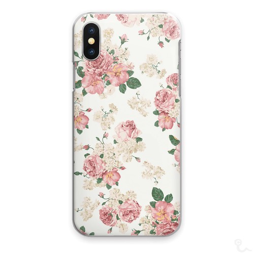 Vintage floral print phone - print,