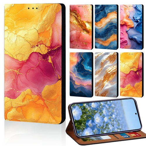 Abstract fluid art leather - abstract,